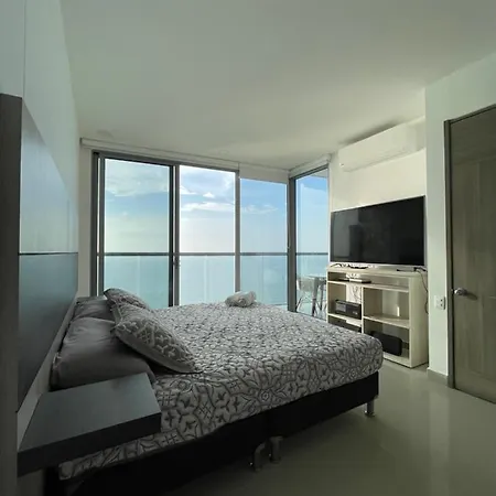 Apartamento Lujoso En Morros Piso 40 * Cartagena