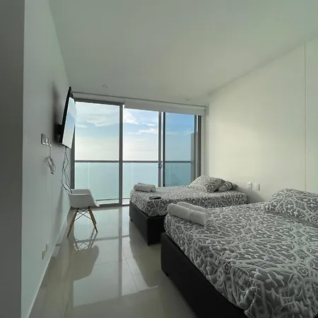 Apartamento Lujoso En Morros Piso 40 Apartamento Cartagena
